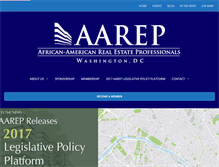 Tablet Screenshot of aarepdc.org